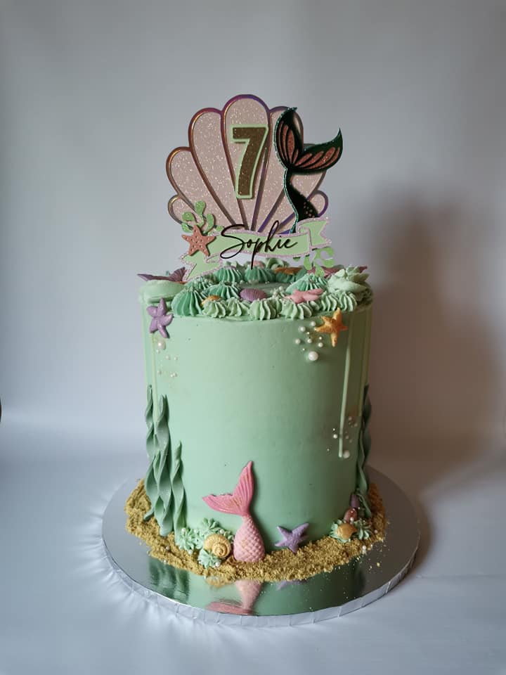 Mermaid cake